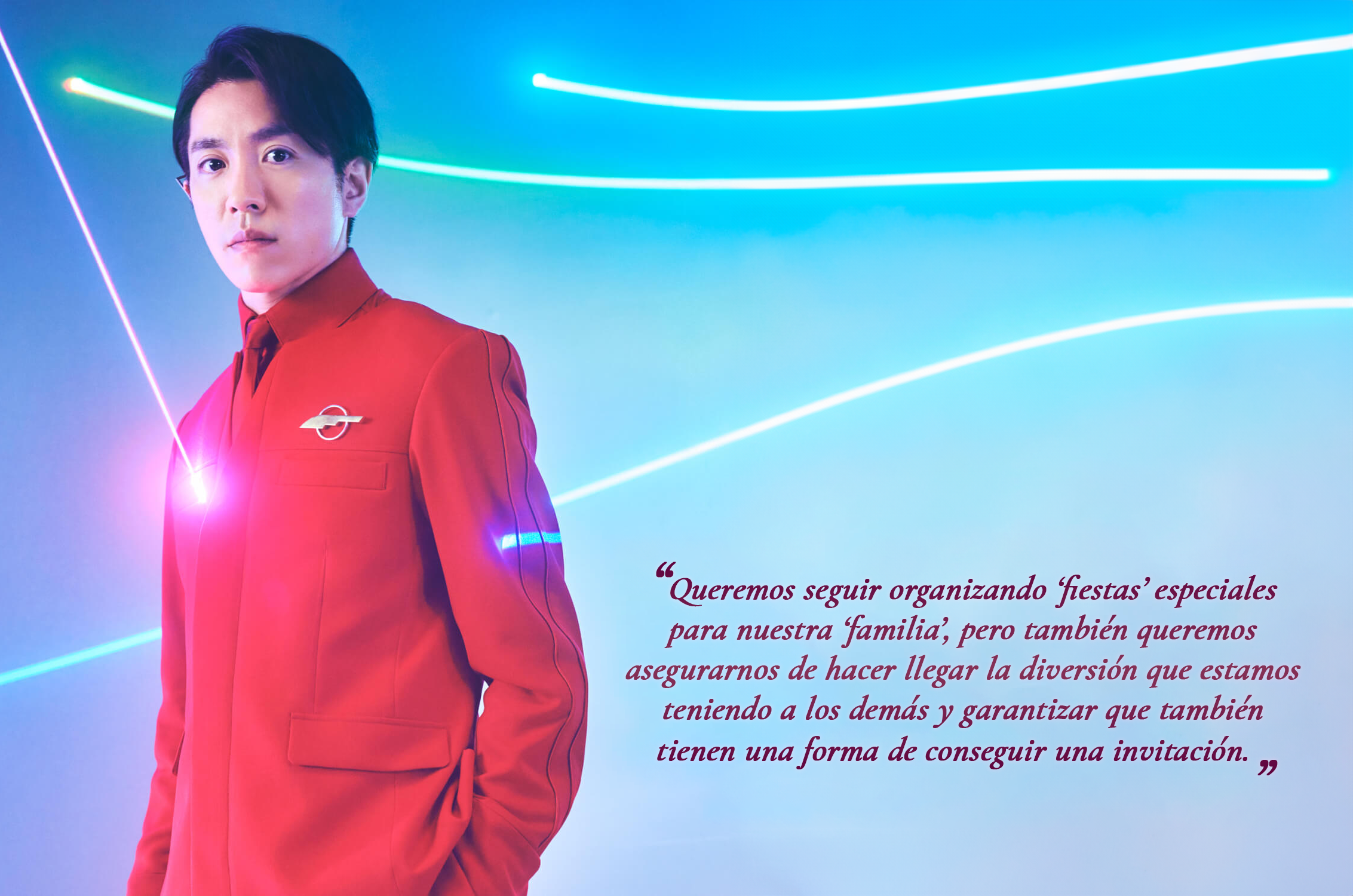 Shingo Murakami de SUPER EIGHT comenta sobre la “exclusividad” y “cercanía” de fans | Comentarios exclusivos