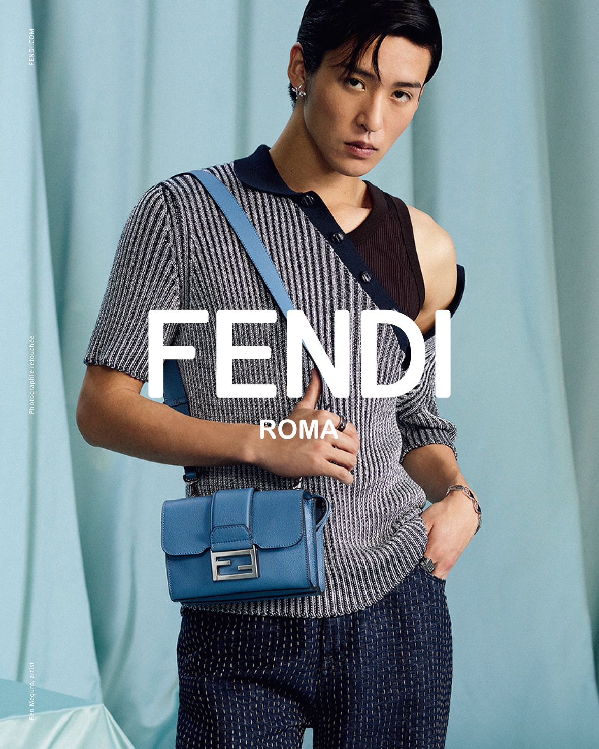 Ren Meguro as the Face of Fendi's 2025 Spring/Summer Men's Collection