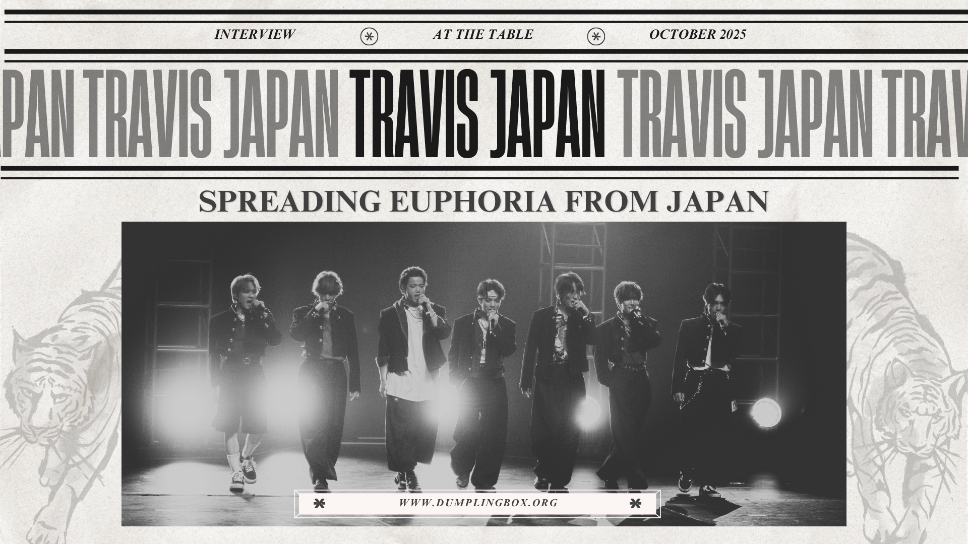 Interview: Travis Japan Spreading Euphoria from Japan