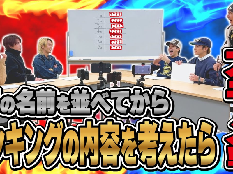 Travis Japan’s [Member Rankings] The results turned out terrible!? | English Subtitles