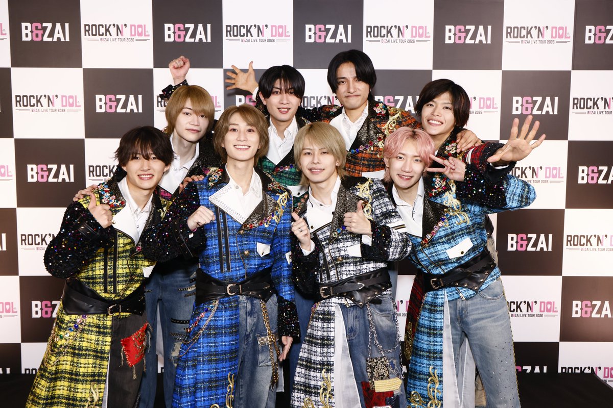 ROCK’N’DOL: B&ZAI to Perform at Nippon Budokan in May, Celebrate Their 1st Anniversary with Local TV Specials