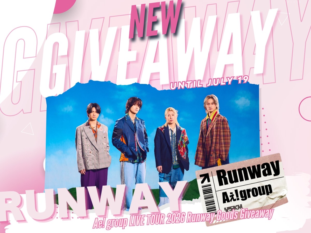 [GIVEAWAY!] Ae! group LIVE TOUR 2026 Runway Goods