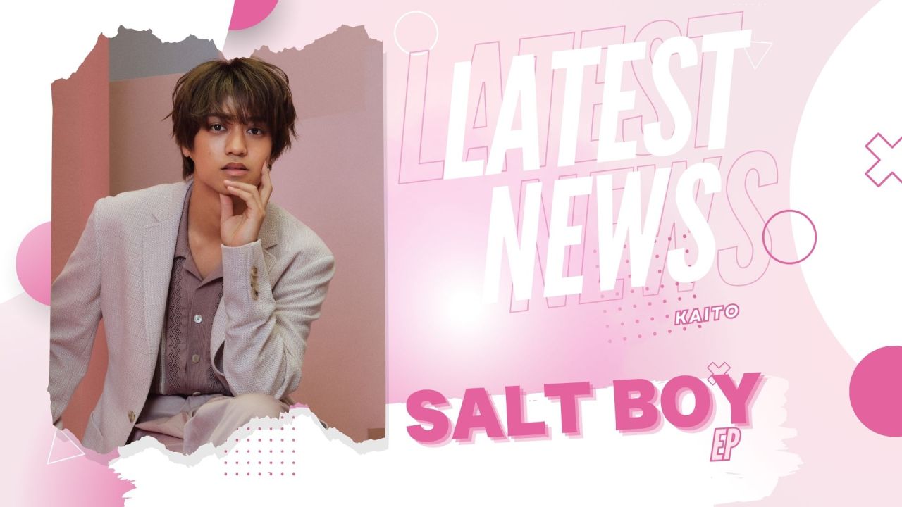 KAITO Announces First Solo EP “SALT BOY” Following the Success of “swim?”